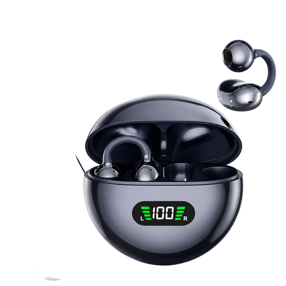 Clip On Bluetooth Earbuds
