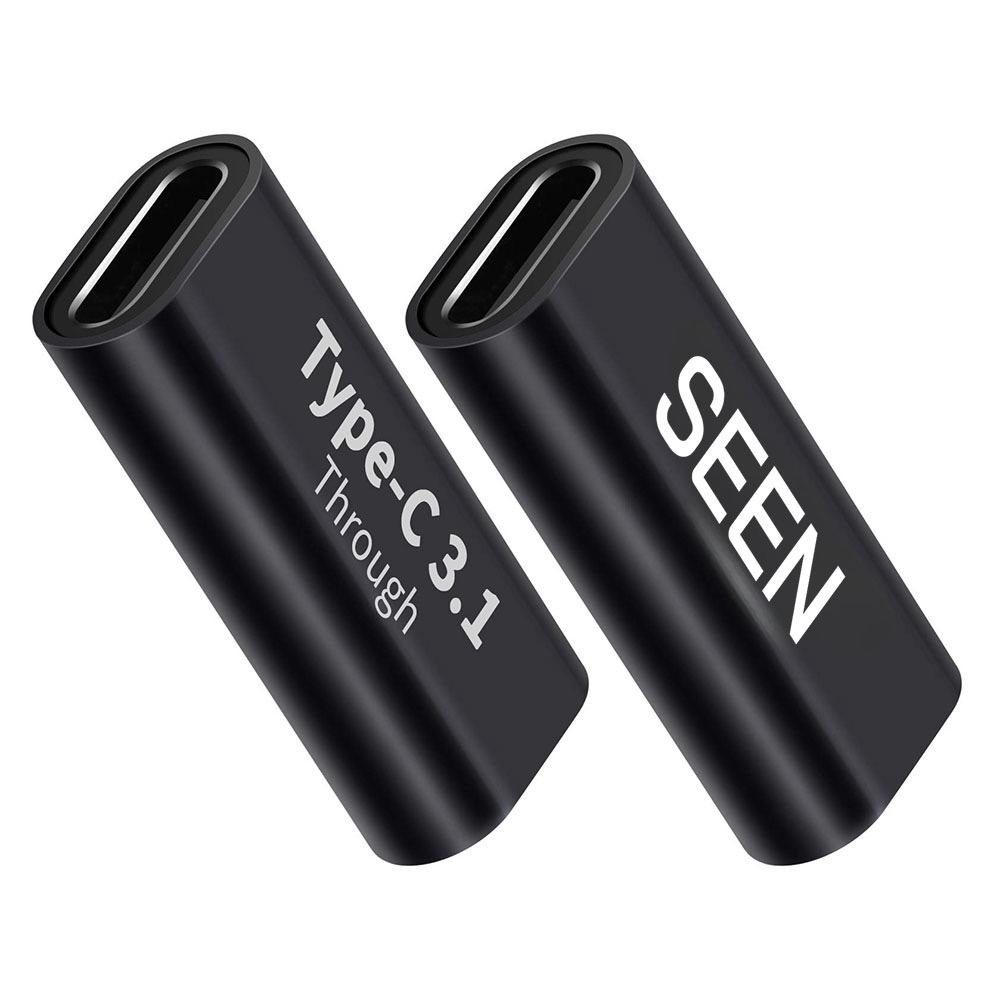 C to Lightning Cable (2M with Extender, Black)